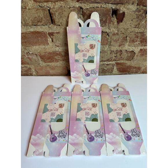 Music Guitar Birthday Party Favor Candy Boxes Gift Boxes Lot of 48 - Picture 1 of 3